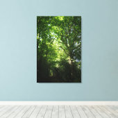 Ashdown Forest Winnie de Pooh Woodland Walk Canvas Afdruk (Insitu (Houten vloer))