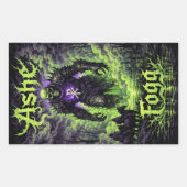 Ashe and Fogg Stickers (Voorkant)