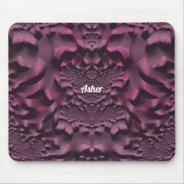 ASHER ~ 3D Roze en Paarse Muismat