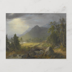 Asher Brown Durand - De eerste oogst Briefkaart