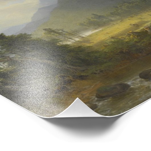 Asher Brown Durand - De eerste oogst Foto Afdruk (Hoek)