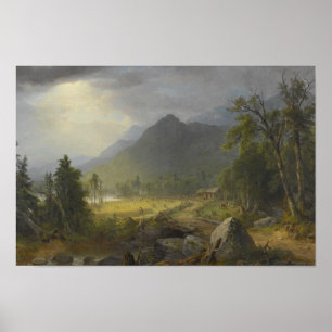 Asher Brown Durand - De eerste oogst Poster