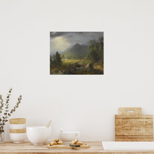 Asher Brown Durand - De eerste oogst Poster (Keuken)