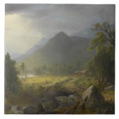 Asher Brown Durand - De eerste oogst Tegeltje (Voorkant)