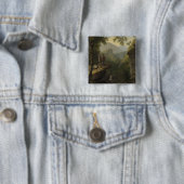 Asher Brown Durand - Kindred Spirits Vierkante Button 5,1 Cm (In situ)