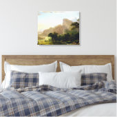 Asher Brown Durand Landscape Thanatopsis Canvas Afdruk (Insitu (Slaapkamer))
