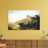 Asher Brown Durand Landscape Thanatopsis Canvas Afdruk (Insitu (Woonkamer))
