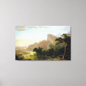Asher Brown Durand Landscape Thanatopsis Canvas Afdruk (Voorkant)
