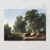 Asher Brown Durand Summer vanmiddag Briefkaart (Voorkant)