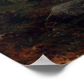 Asher Brown Durand Summer vanmiddag Poster (Hoek)