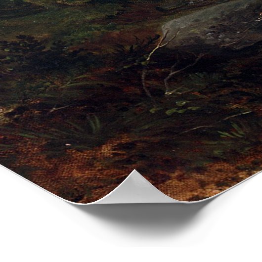 Asher Brown Durand Summer vanmiddag Poster (Hoek)