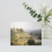 Asher Brown Durand Sunday Morning Briefkaart (Staand voorkant)