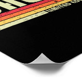 Asher Cadeau Naam Gepersonaliseerde Grappige Retro Poster (Hoek)