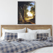 Asher Durand the Beeches Canvas Afdruk (Insitu (Slaapkamer))