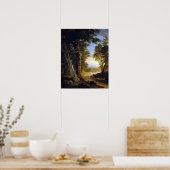 Asher Durand the Beeches Poster (Keuken)