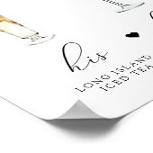 ASHER Elegant Waterverf Cocktail Signature Drink Poster (Hoek)