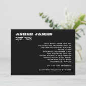 Asher James Custom Kaart (Staand voorkant)