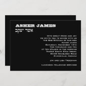 Asher James Custom Kaart (Voorkant / Achterkant)