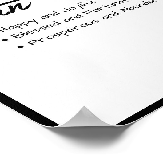 Asher, jongen gepersonaliseerde naam definitie poster (Hoek)