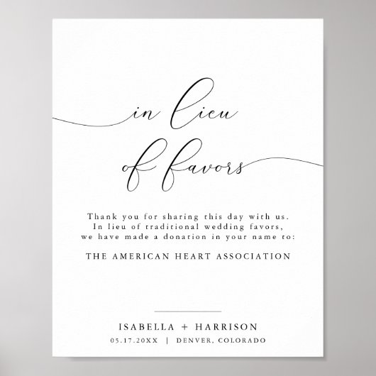 ASHER-kalligrafie in Lieu van het Poster van het h (Voorkant)