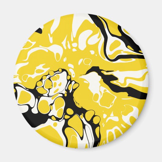 Asher - Liquify Abstraction Magneet (Voorkant)