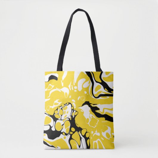 Asher - Liquify Abstraction Tote Bag (Voorkant)