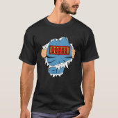 Asher Name Superhero T-shirt (Voorkant)