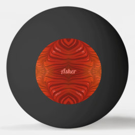 ASHER ~ Tangerine Oranje Rood ~ Pingpongbal