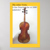 Asher Violin II Poster (Voorkant)