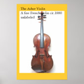Asher Violin Poster (Voorkant)