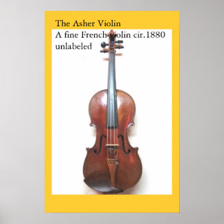 Asher Violin Poster