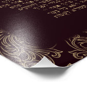 Asher Yatzar - Foto van Hebreeuwse gebedden Foto Afdruk (Hoek)