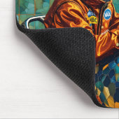 ASHER ~ Young Boy Racing Car Driver ~ Muismat (Hoek)