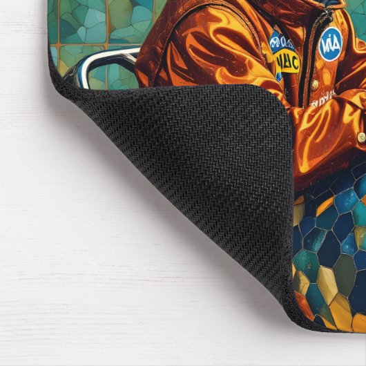 ASHER ~ Young Boy Racing Car Driver ~ Muismat (Hoek)