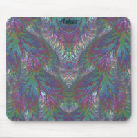 ASHER ~ Zany Shades Aqua Green Pink Silver
