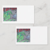 ASHES AND DRAGONS VISITEKAARTJE (Voorkant / Achterkant)