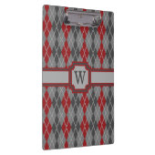 Ashes and Embers Argyle Clipboard Klembord (Rechts)