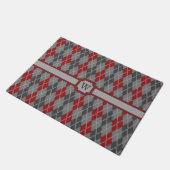 Ashes and Embers Argyle Doormat Deurmat (Schuin)