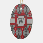 Ashes and Embers Argyle Ornament (Links)