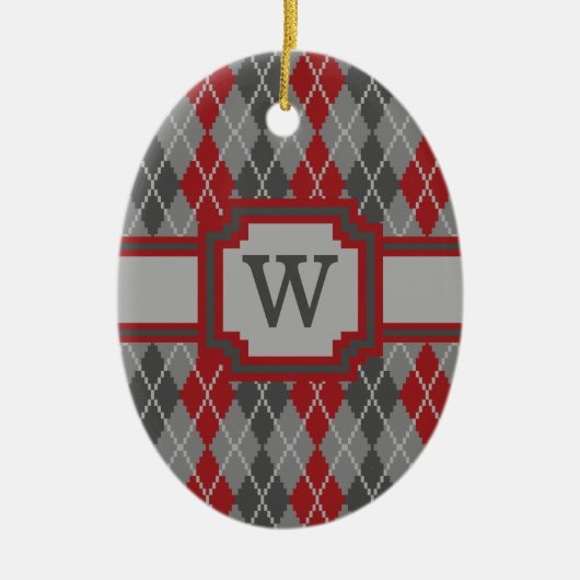 Ashes and Embers Argyle Ornament (Voorkant)