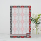 Ashes and Embers Argyle Stationery Briefpapier (Staand voorkant)