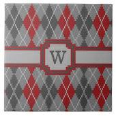 Ashes and Embers Argyle Tegel Tegeltje (Voorkant)