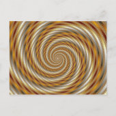 Ashes - Fractal Briefkaart (Voorkant)