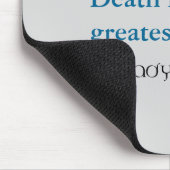 Ashes Mousepad: Dood grootste mysterie Muismat (Hoek)