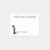 Ashes Post It Notes - Violet Harper (Voorkant)