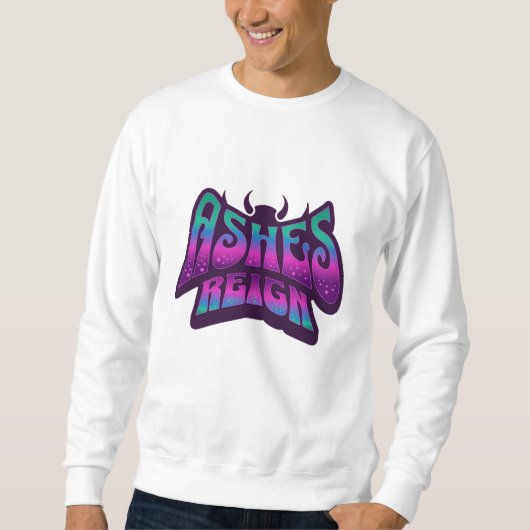 "Ashes Reign - Psychedelic Bat Silhouette T-shirt" Trui (Voorkant)