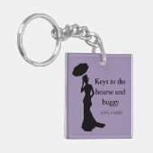 Ashes Sleutelhanger, Dbl Sided - Keys Hearse Sleutelhanger (Voorkant Links)