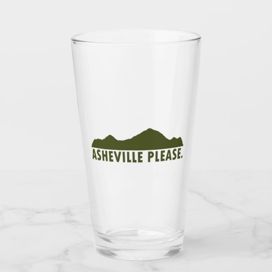 Asheville Alsjeblieft Glas (Voorkant)