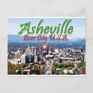 Asheville Beer City USA Briefkaart