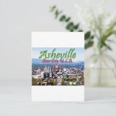Asheville Beer City USA Briefkaart (Staand voorkant)